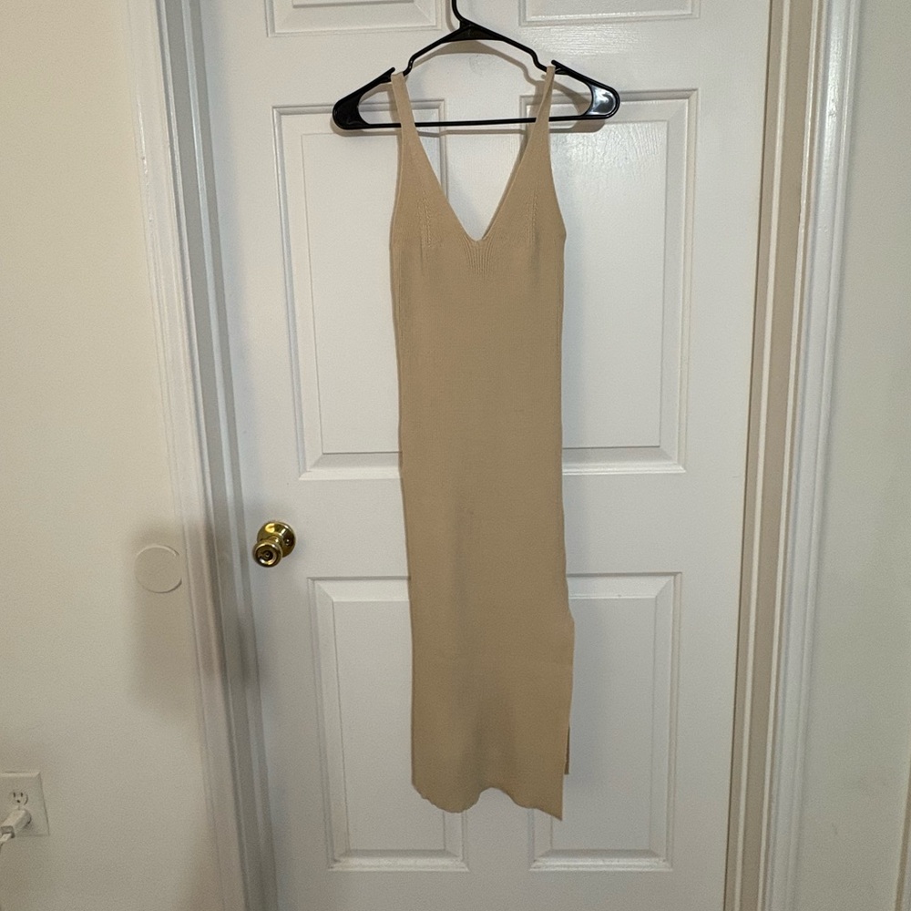 Hunter Tan Midi Dress